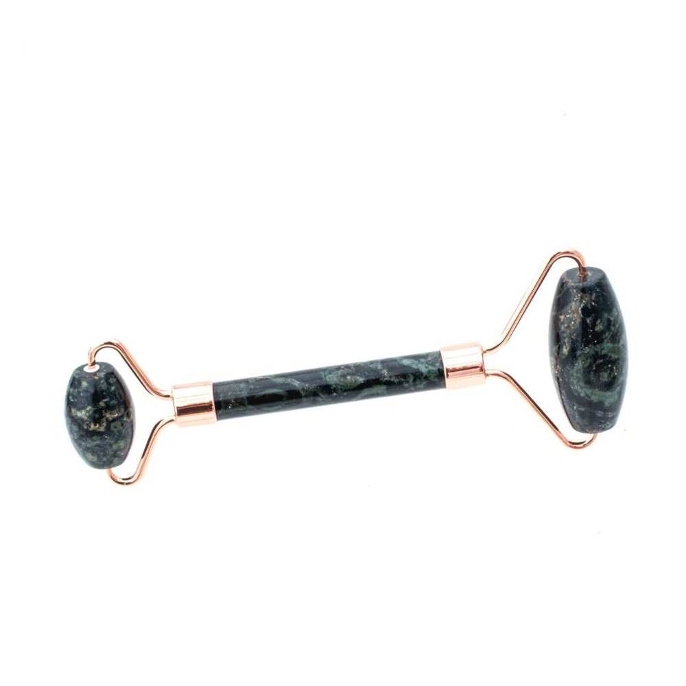 Natural Stone Face & Neck Roller Massager Choose Your Gemstone Healing Crystals